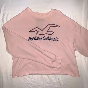 Hollister pink sweater size xs